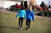 Anna and Ellie at Snyders Farm