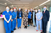 TGH - HRH Tour of Michael Lawrence Turk Emergecy Rapid Assessment Centre